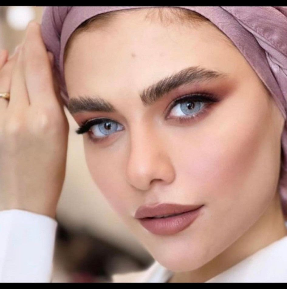 RAMMIM BEAUTY LENSES  Silver gray