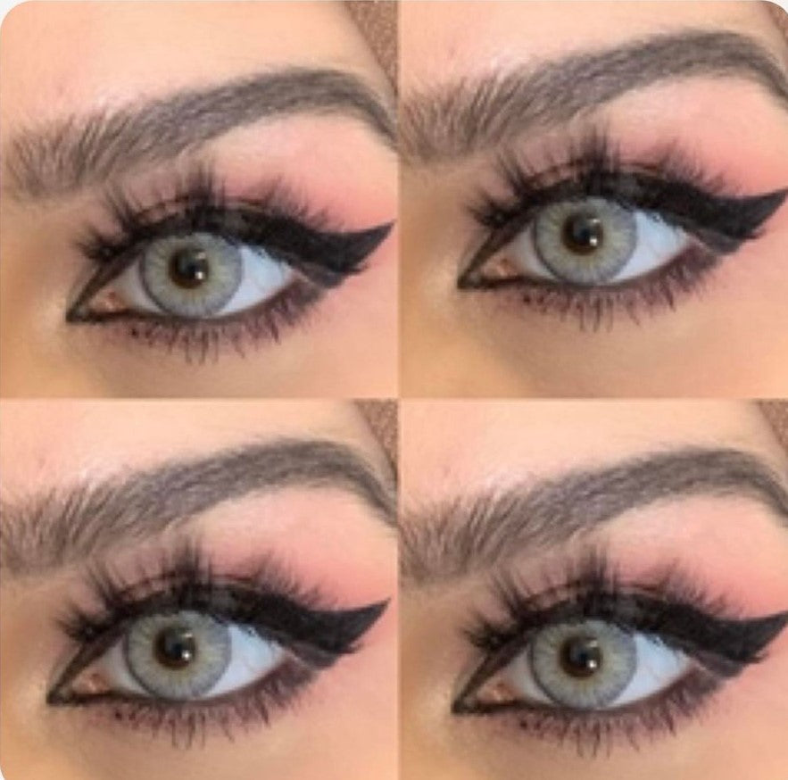 RAMMIM BEAUTY LENSES  Silver gray