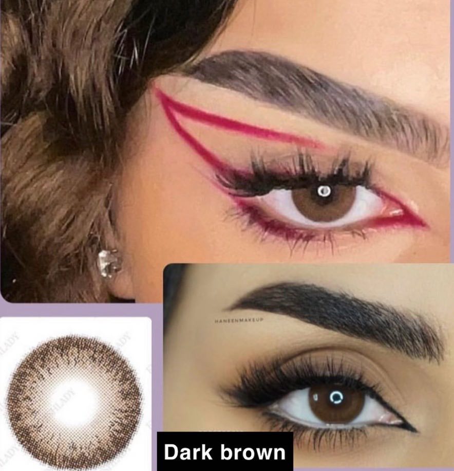 RAMMIM BEAUTY LENSES  DARK BROWN
