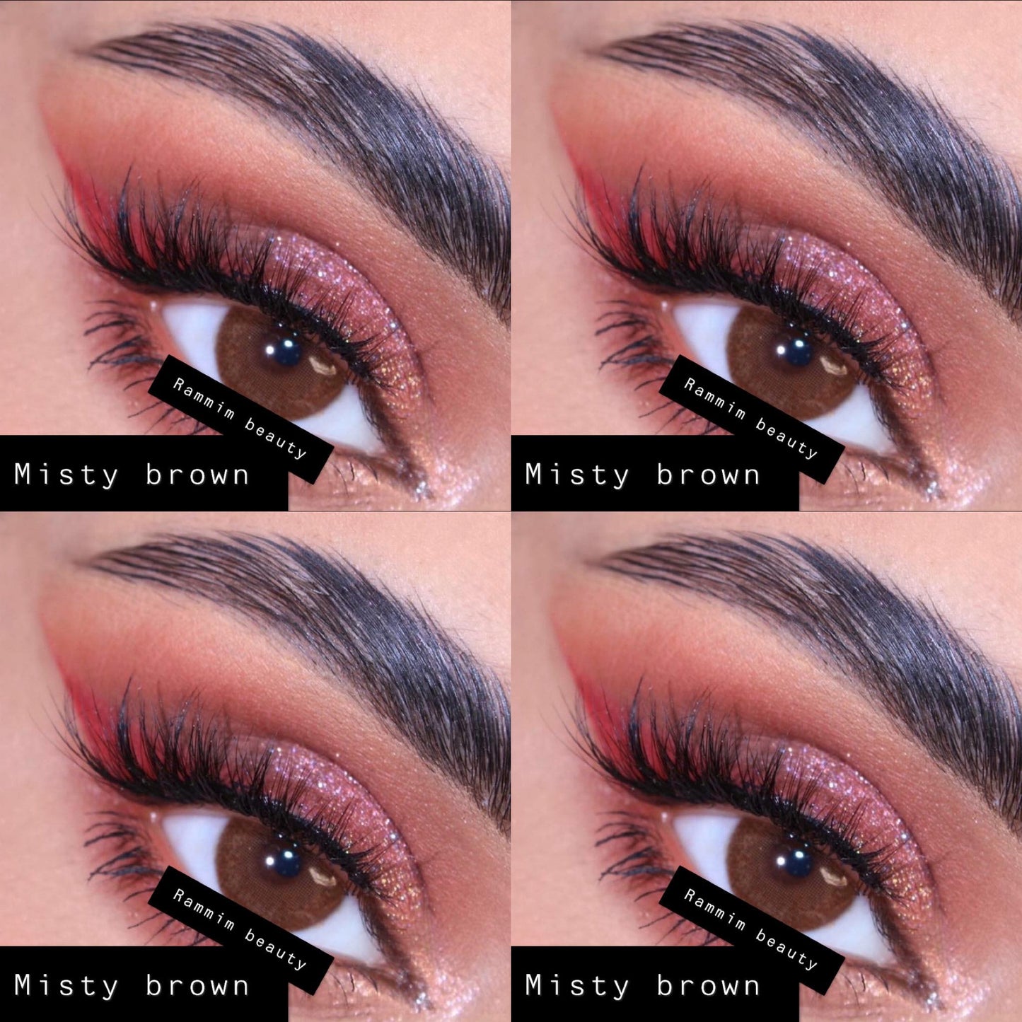 RAMMIM BEAUTY LENSES  DARK BROWN