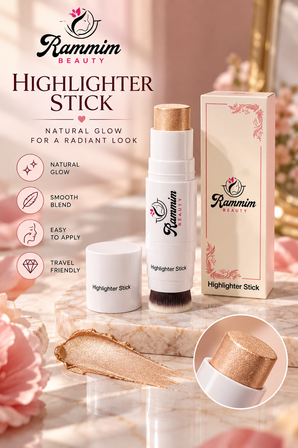 Rammim Beauty Highlighter Stick #4
