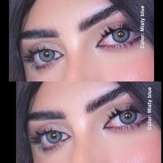 RAMMIM BEAUTY LENSES misty blue