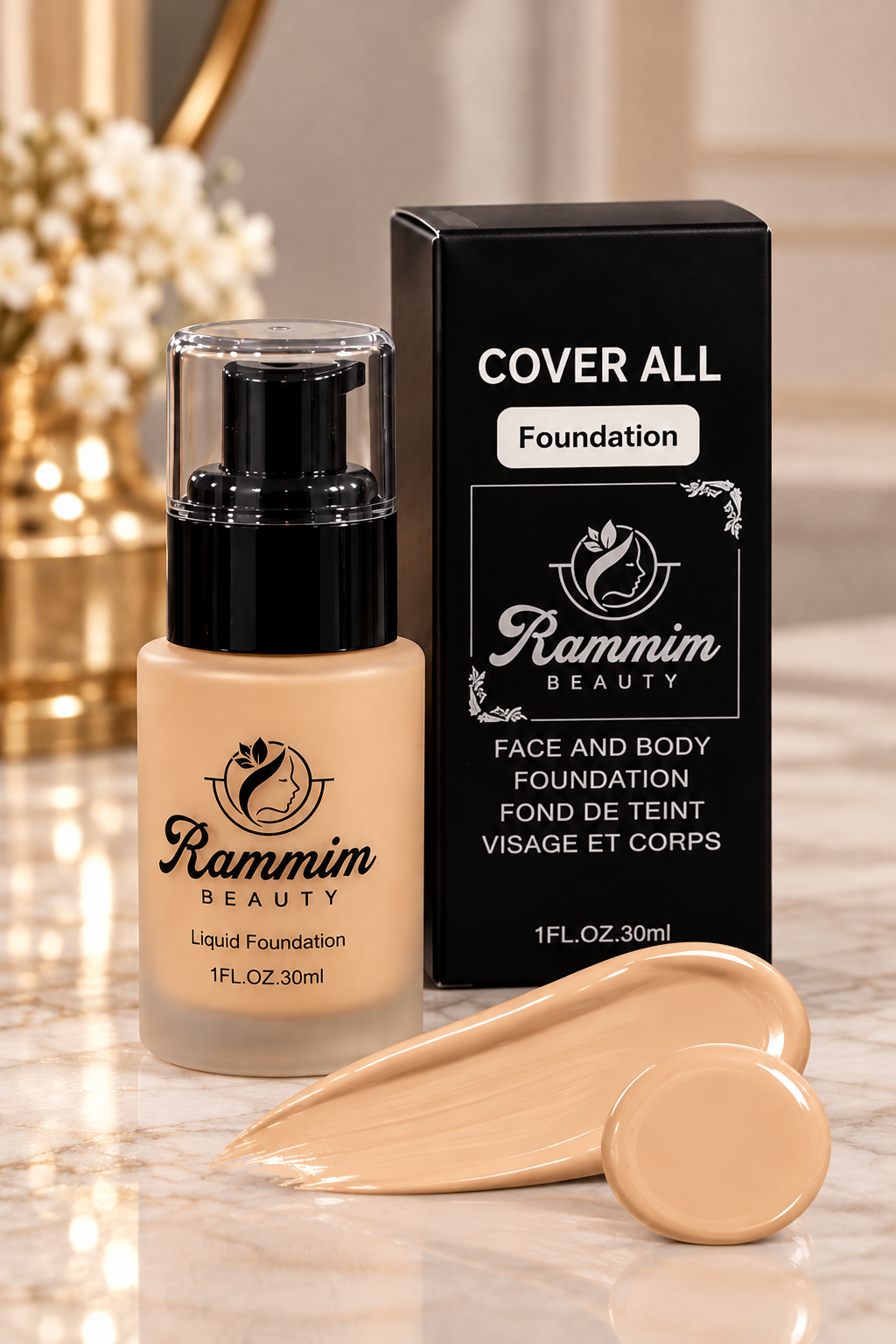 Rammim Beauty – Cover All Foundation #2